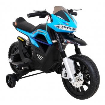 Motor dla dzieci Night Rider na akumulator Niebieski JT5158
